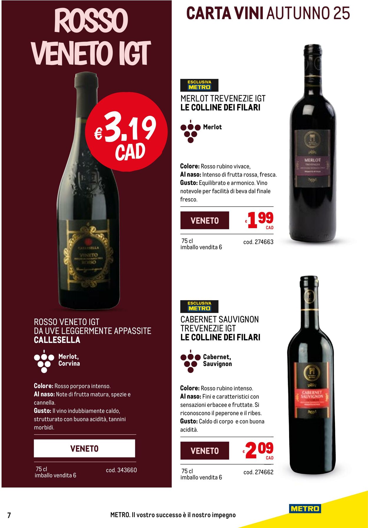Volantino Metro 25.09.2025 - 22.10.2025