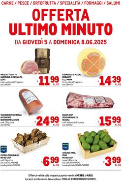 Volantino Metro 05.06.2025 - 08.06.2025