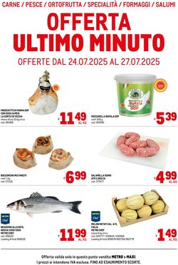 Volantino Metro 24.07.2025 - 27.07.2025