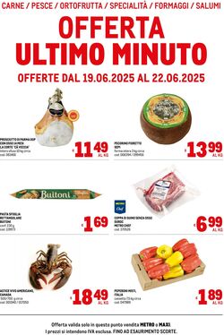 Volantino Metro 19.06.2025 - 22.06.2025