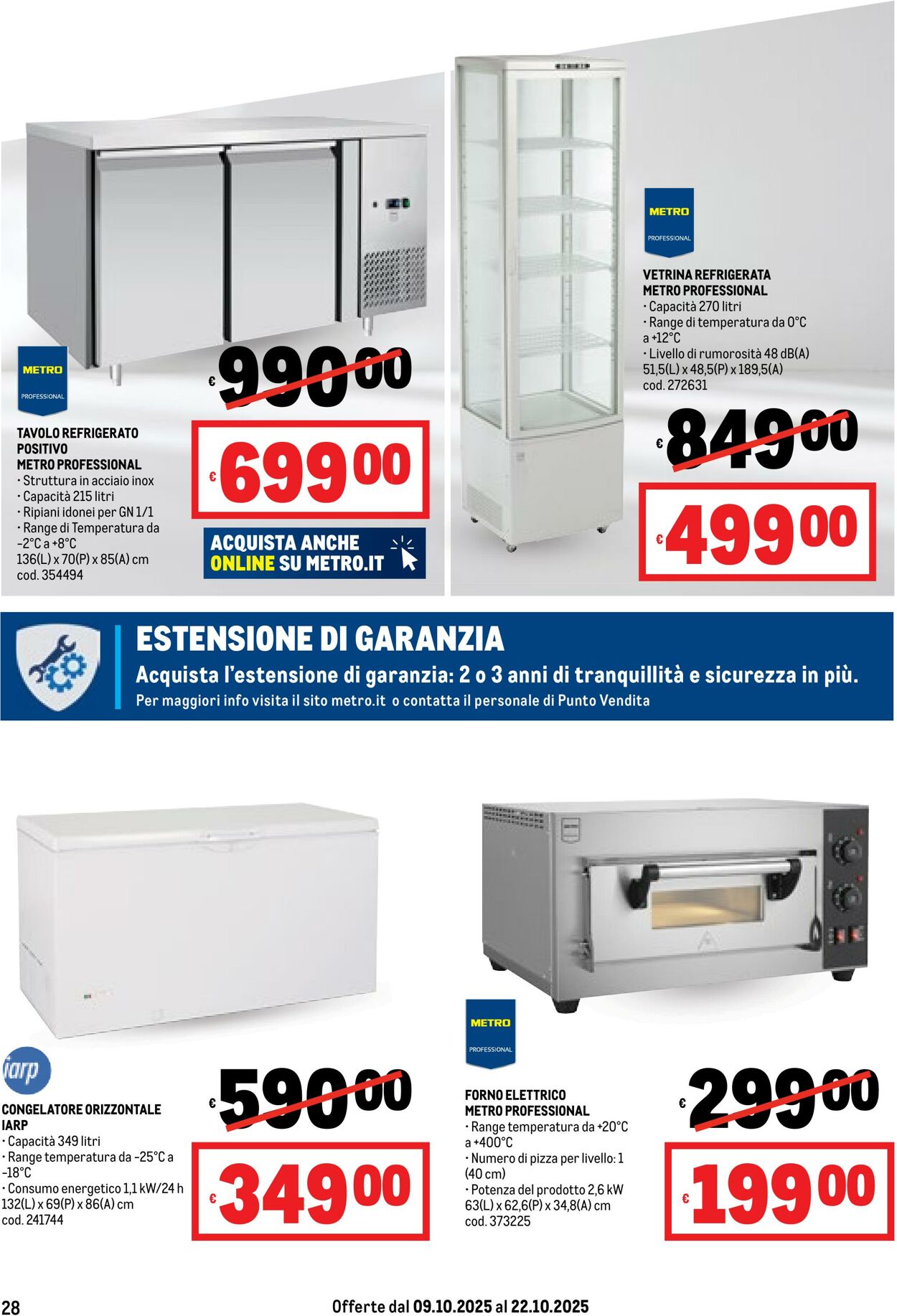 Volantino Metro 09.10.2025 - 22.10.2025