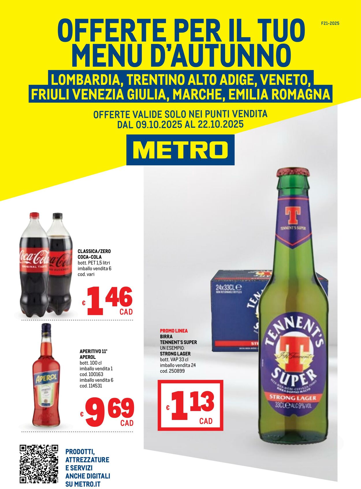 Volantino Metro 09.10.2025 - 22.10.2025