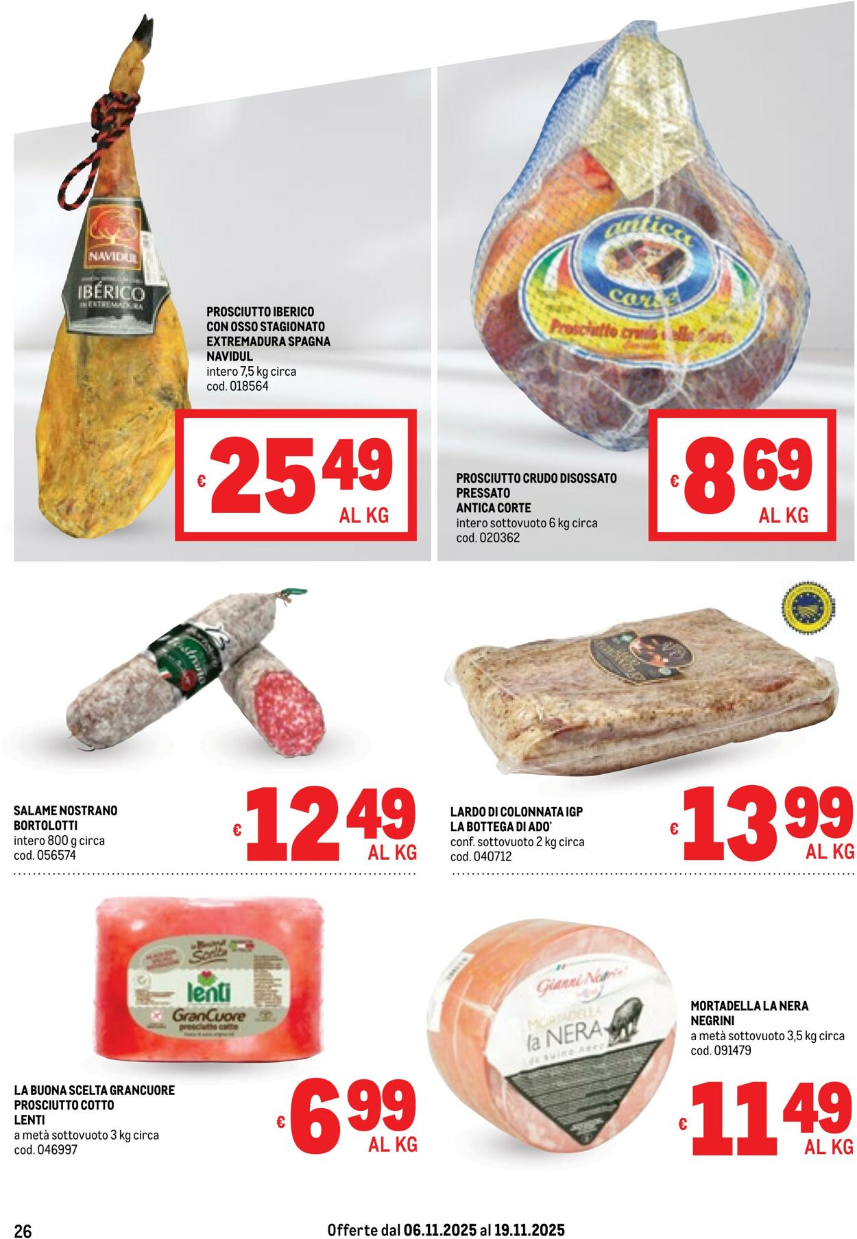 Volantino Metro 06.11.2025 - 19.11.2025