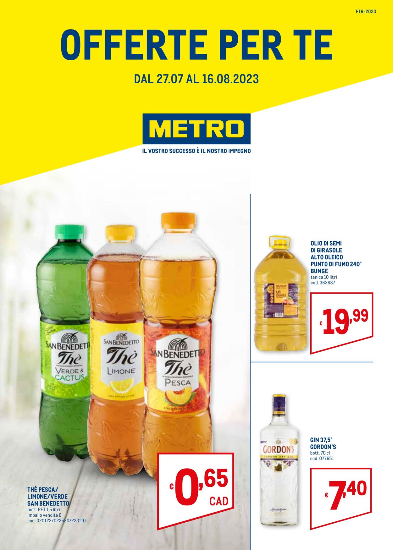 Metro Volantino Promozionale - Valido da 11.12 a 17.12 - Pagina N. 1 