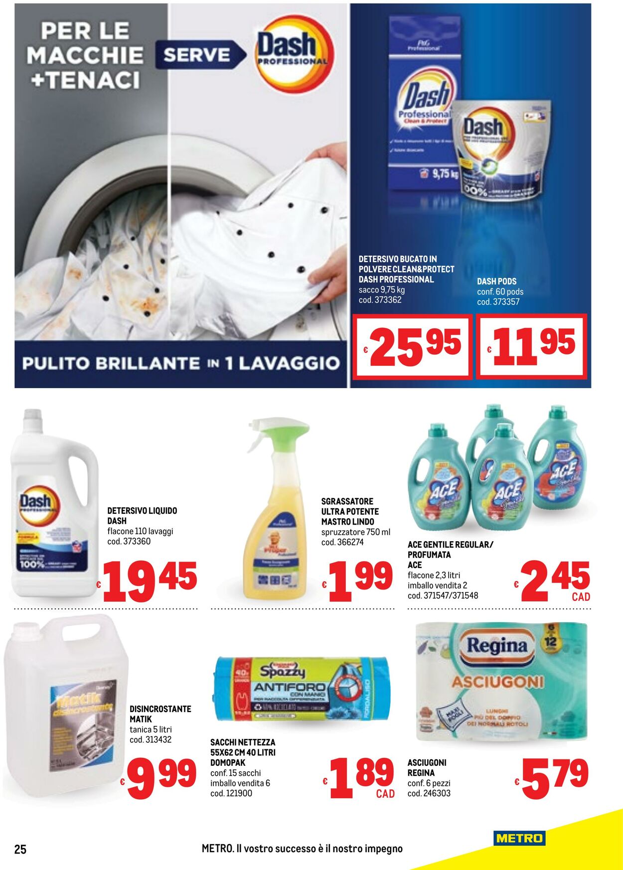 Volantino Metro 25.09.2025 - 08.10.2025
