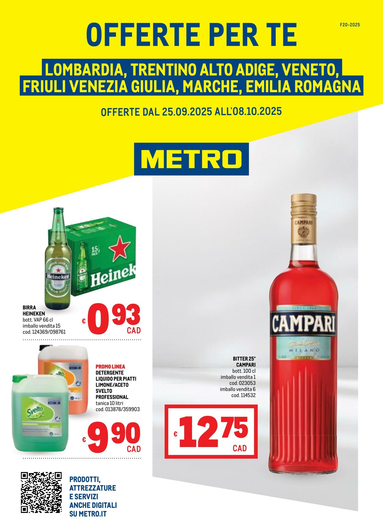Volantino Metro 25.09.2025 - 08.10.2025
