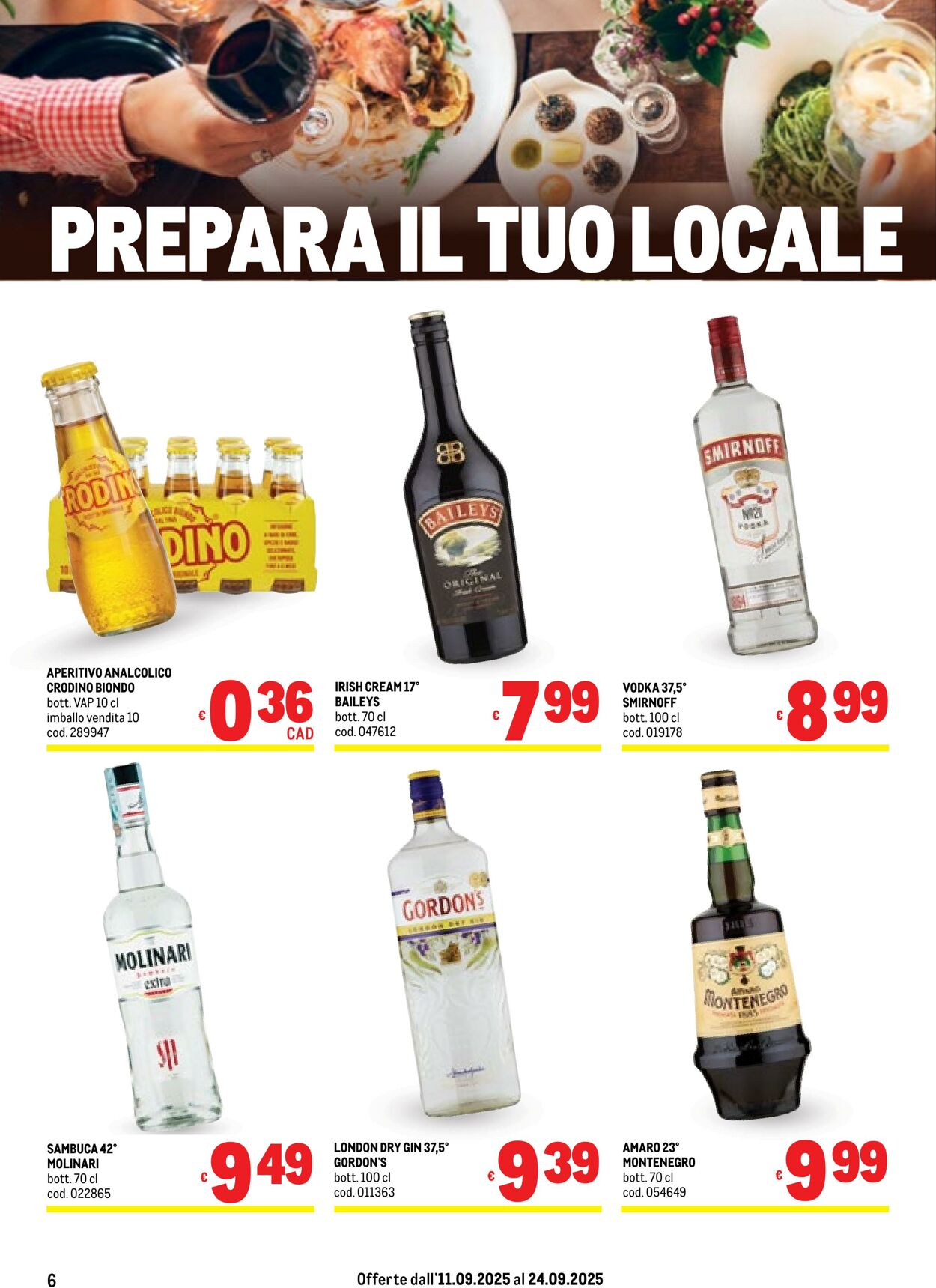 Volantino Metro 11.09.2025 - 24.09.2025