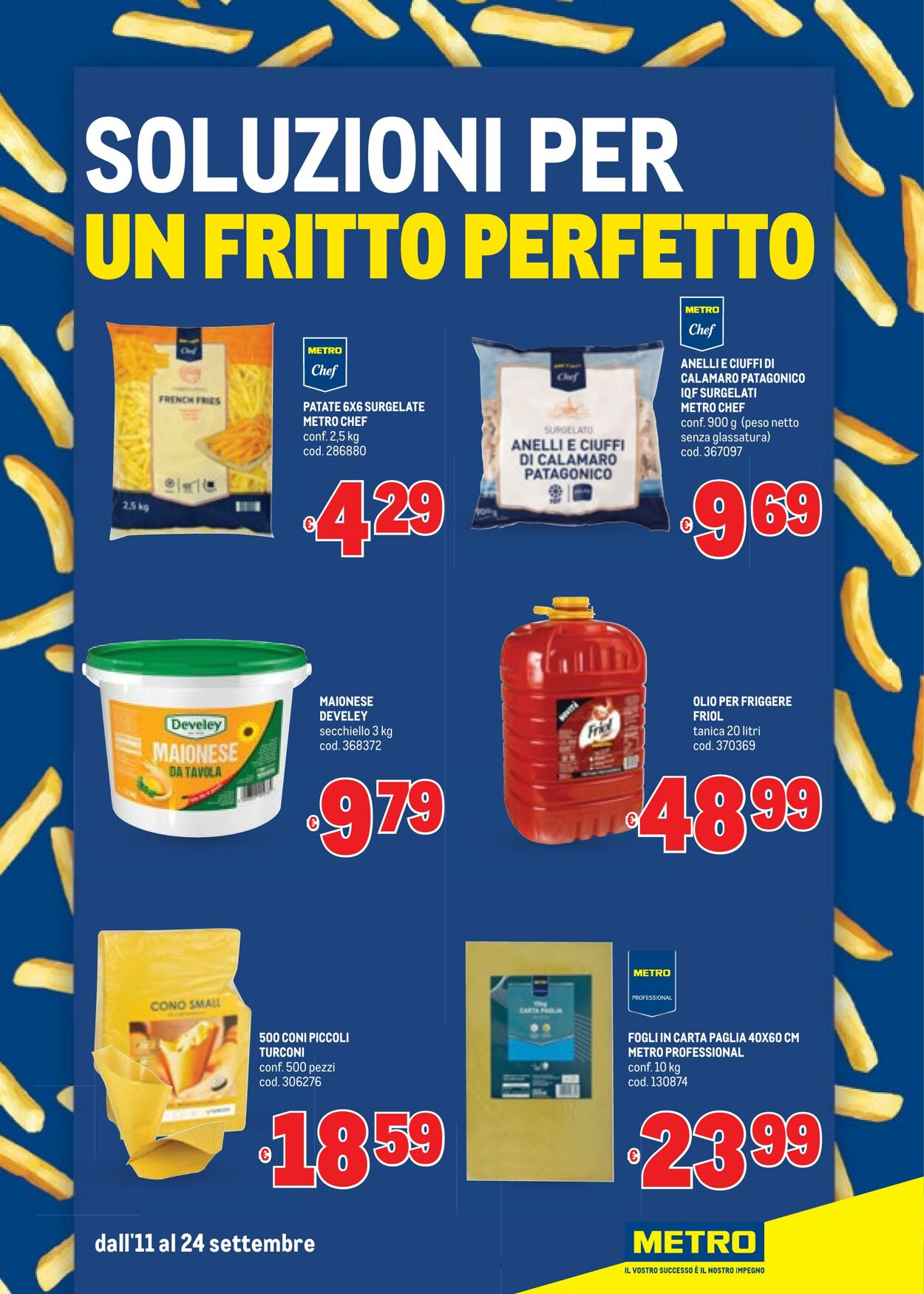 Volantino Metro 11.09.2025 - 24.09.2025