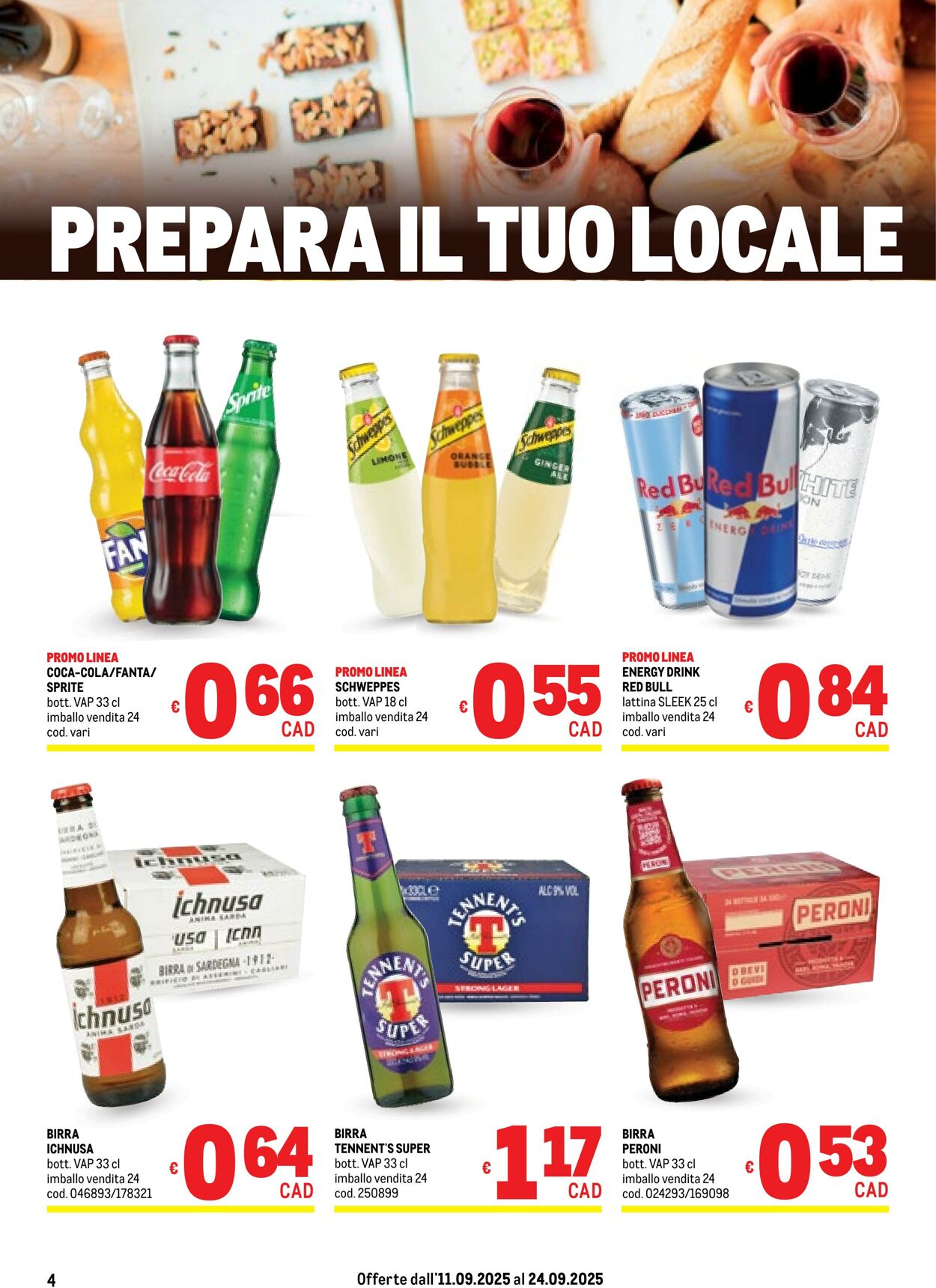 Volantino Metro 11.09.2025 - 24.09.2025
