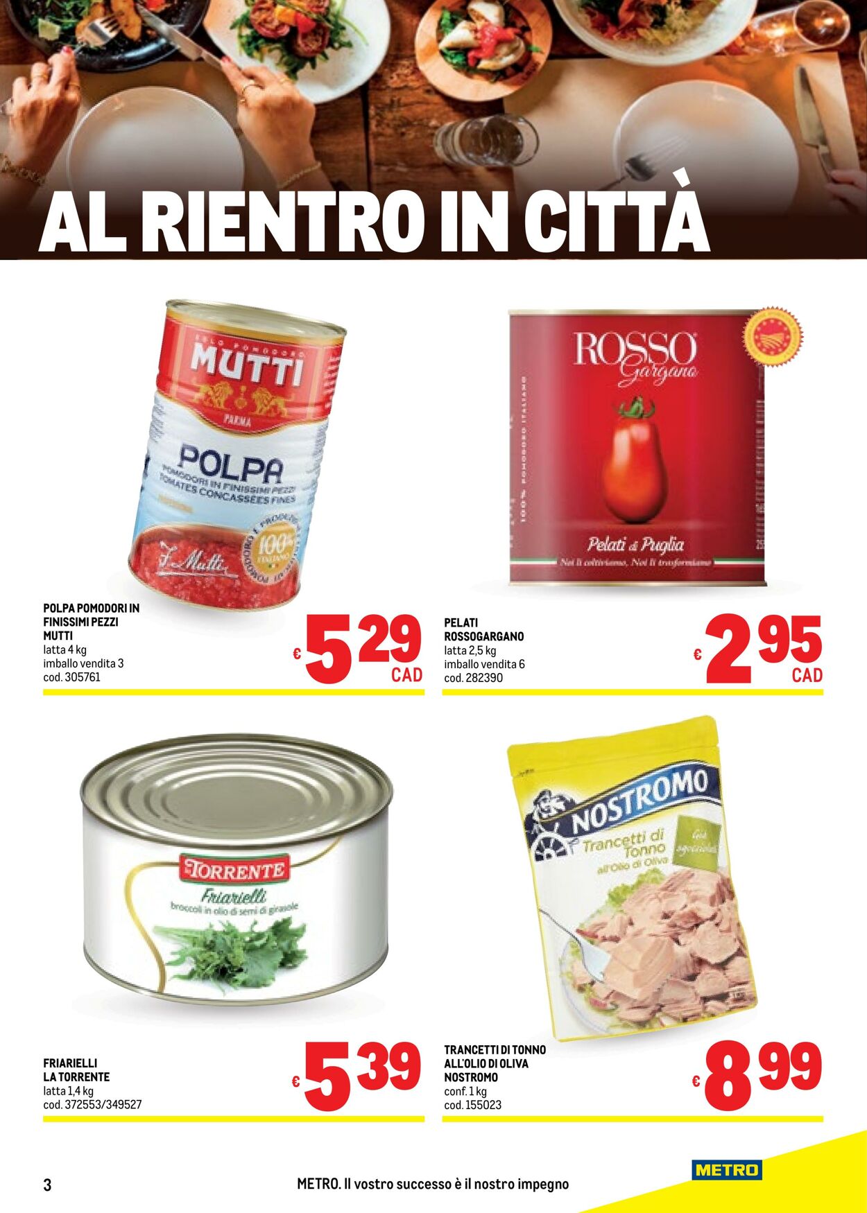 Volantino Metro 28.08.2025 - 10.09.2025
