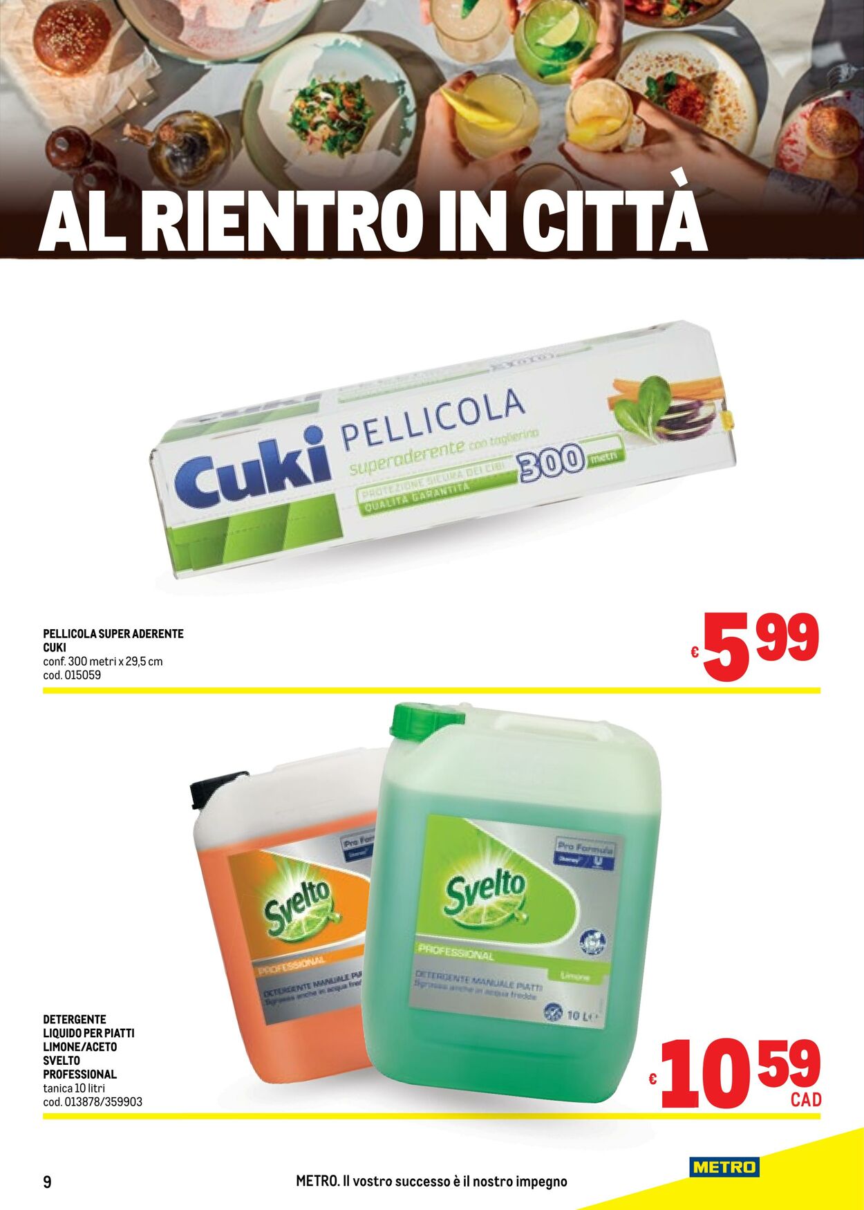 Volantino Metro 28.08.2025 - 10.09.2025