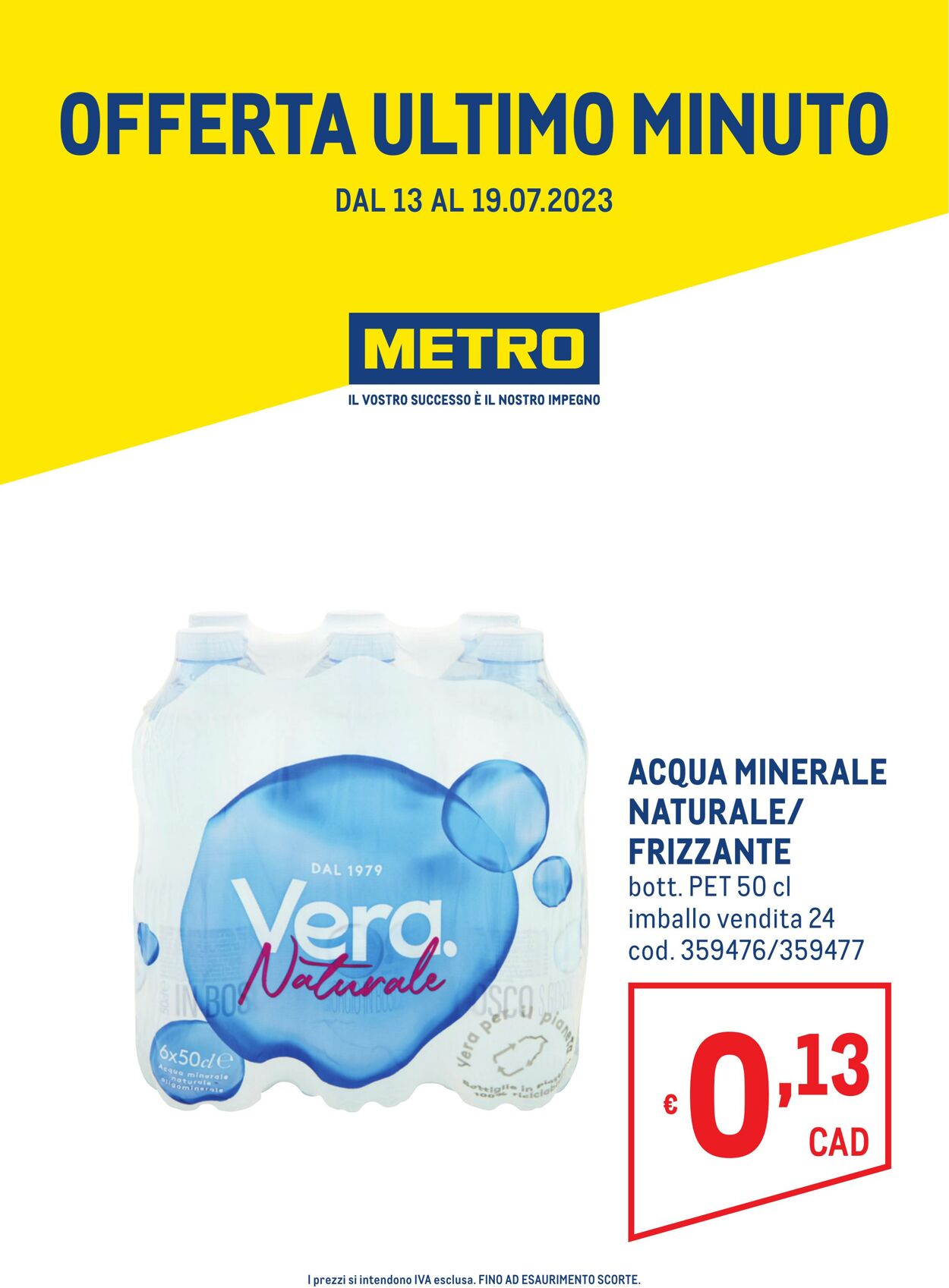 Volantino Metro 13.07.2023 - 16.07.2023