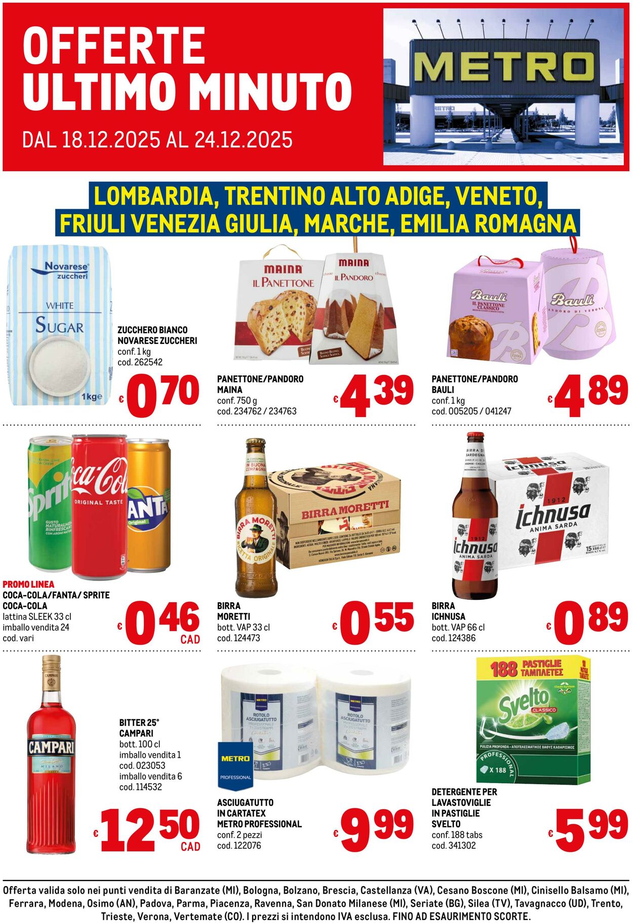 Volantino Metro 18.12.2025 - 24.12.2025