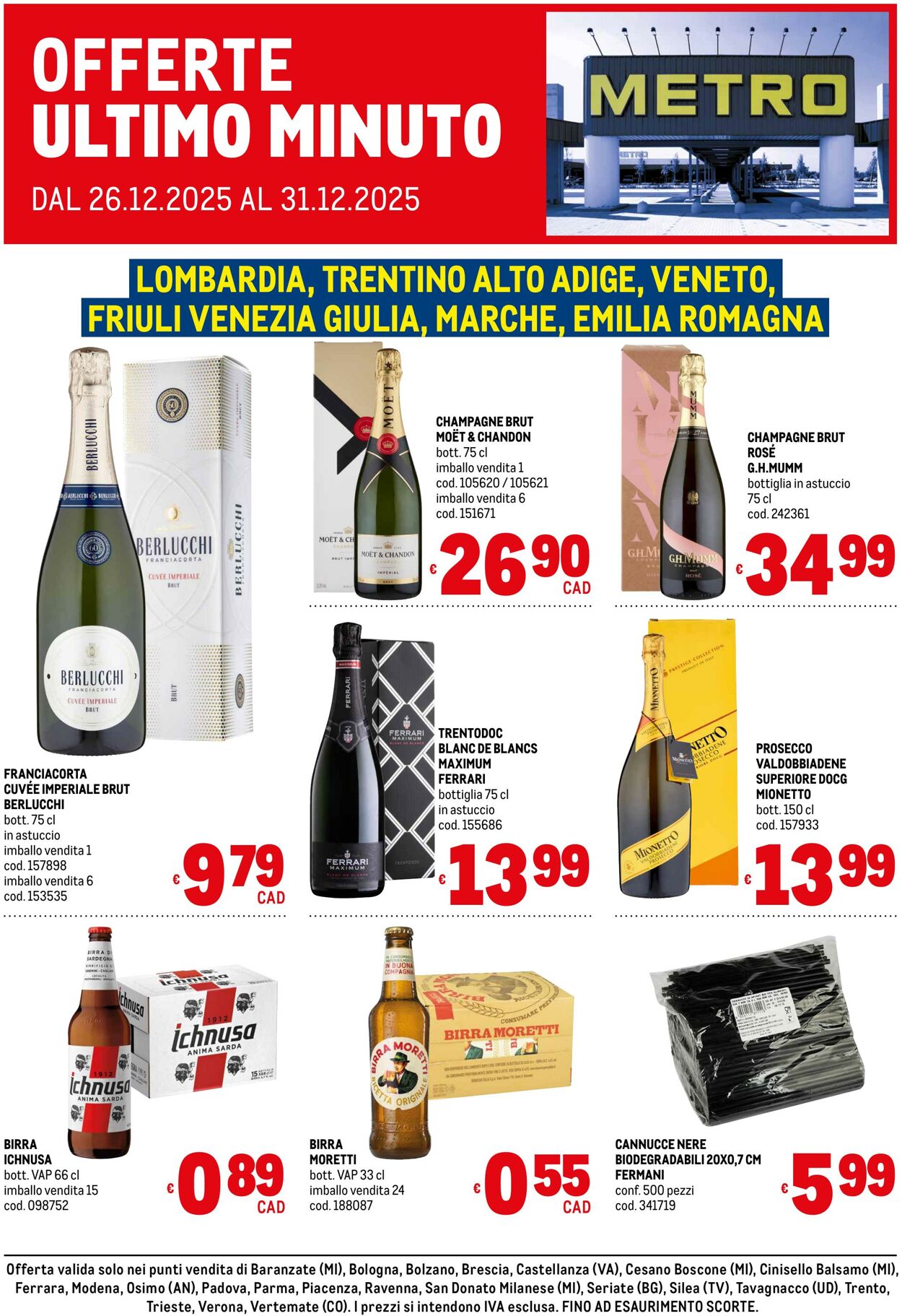 Volantino Metro 26.12.2025 - 31.12.2025