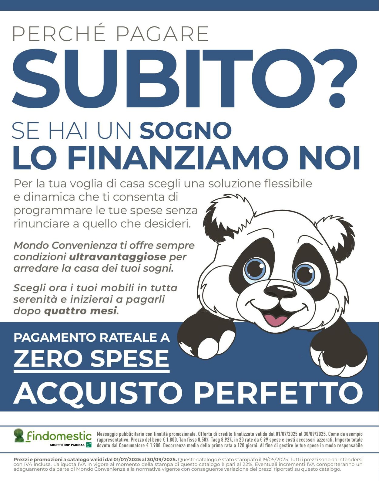 Volantino Mondo Convenienza 01.07.2025 - 31.07.2025