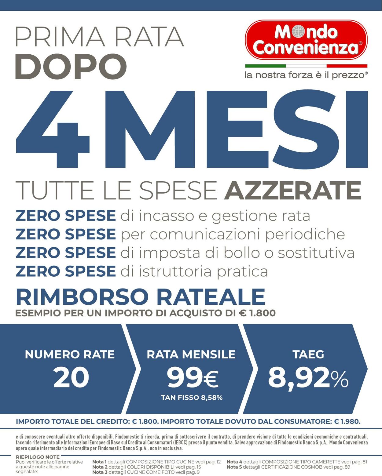 Volantino Mondo Convenienza 01.07.2025 - 31.07.2025