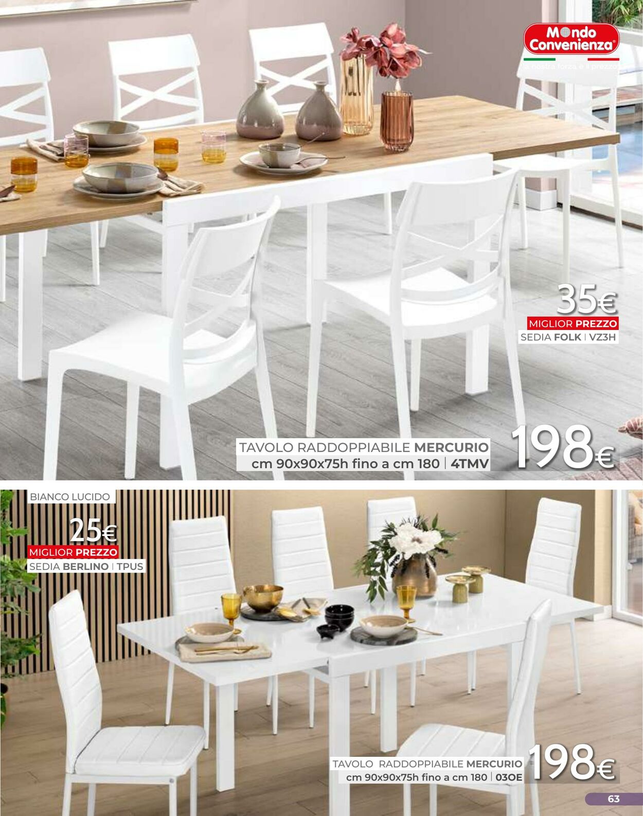 Volantino Mondo Convenienza 08.04.2025 - 08.06.2025
