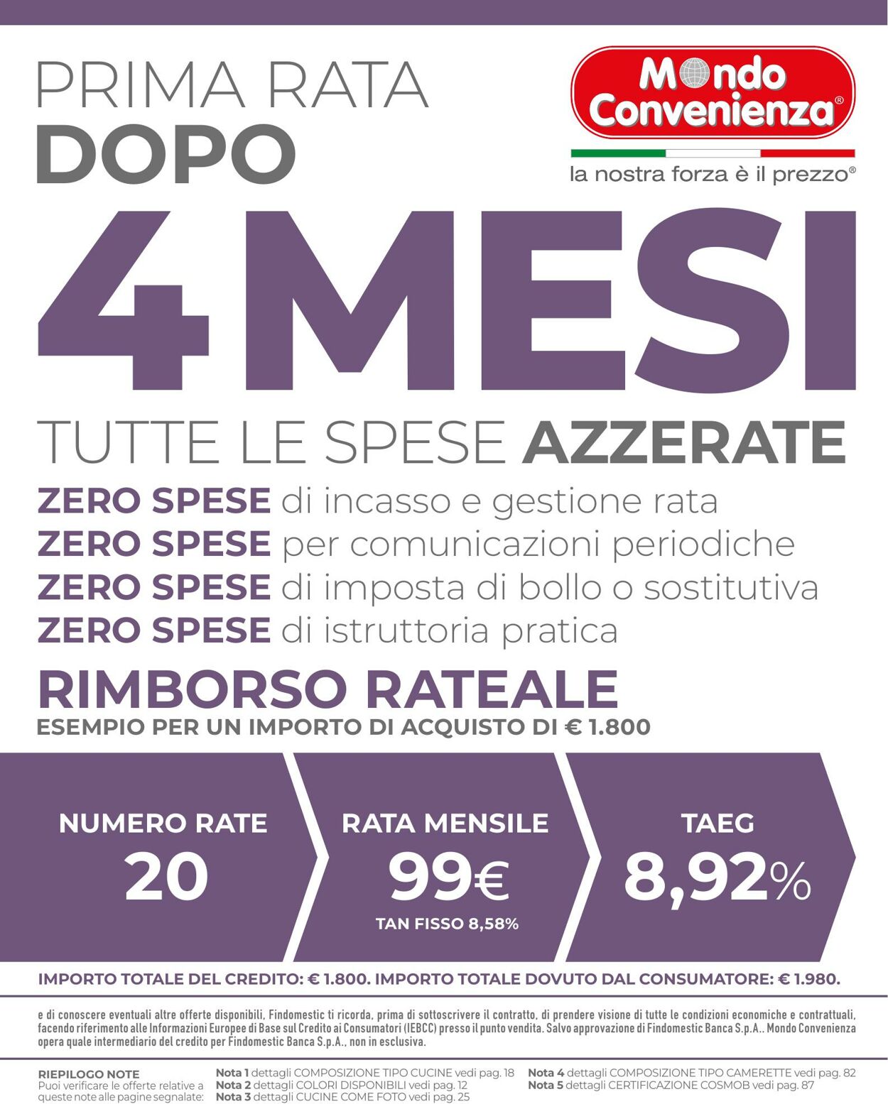 Volantino Mondo Convenienza 08.04.2025 - 08.06.2025