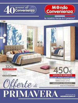 Volantino Mondo Convenienza 01.04.2026 - 09.04.2026