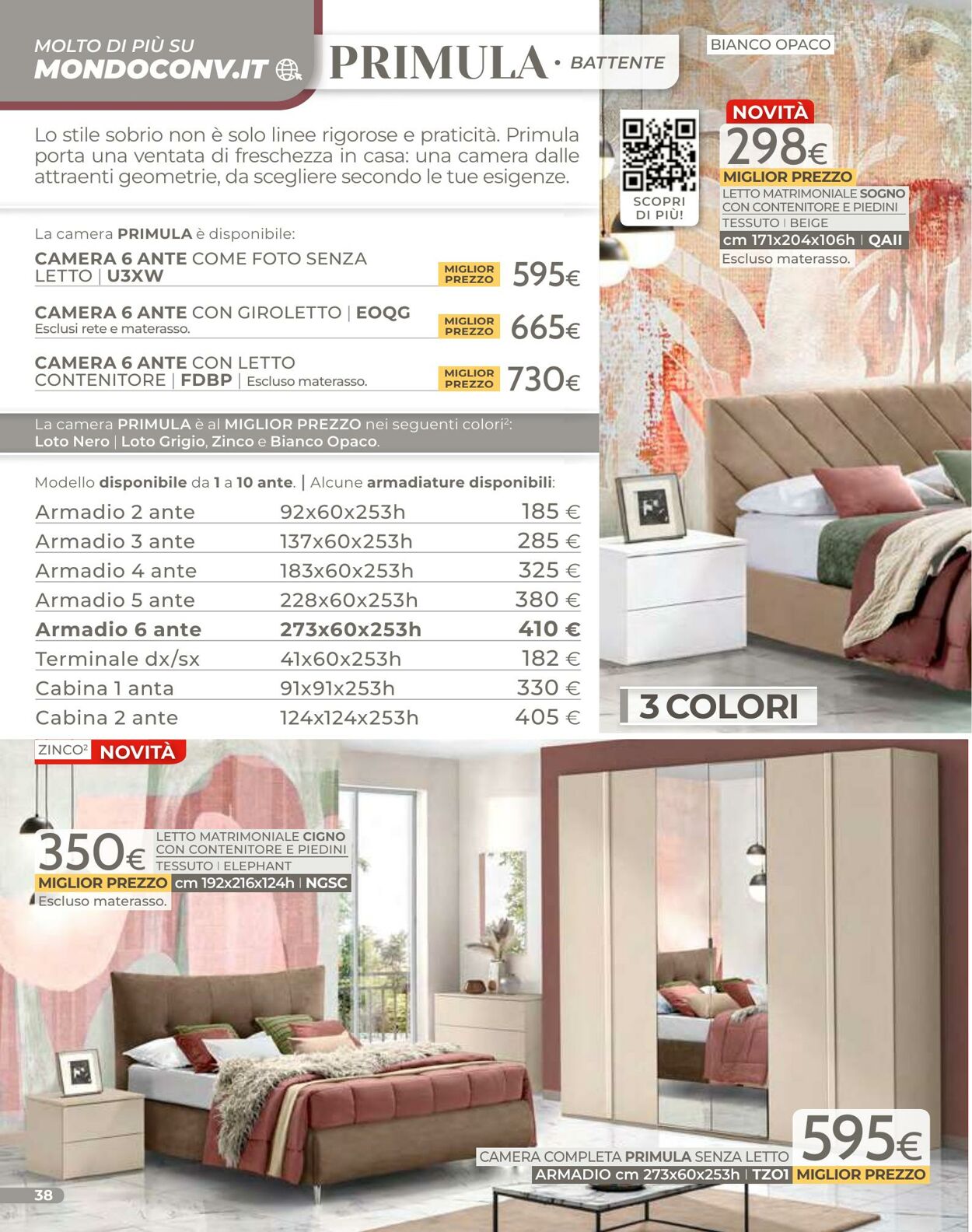 Volantino Mondo Convenienza 01.01.2026 - 22.03.2026