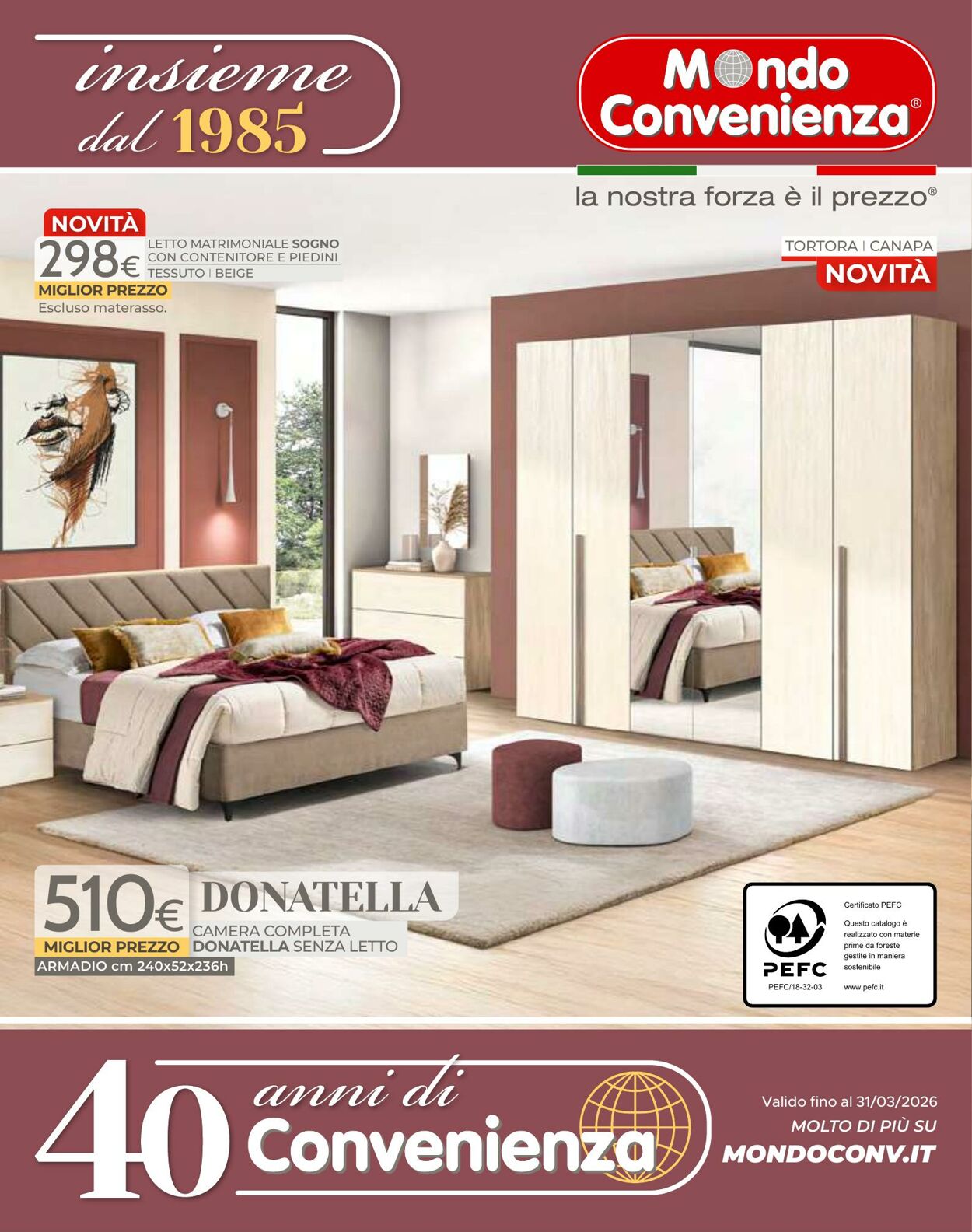 Volantino Mondo Convenienza 01.01.2026 - 22.03.2026