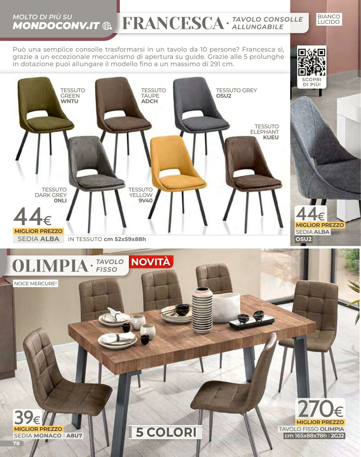 Volantino Mondo Convenienza 01.01.2026 - 22.03.2026