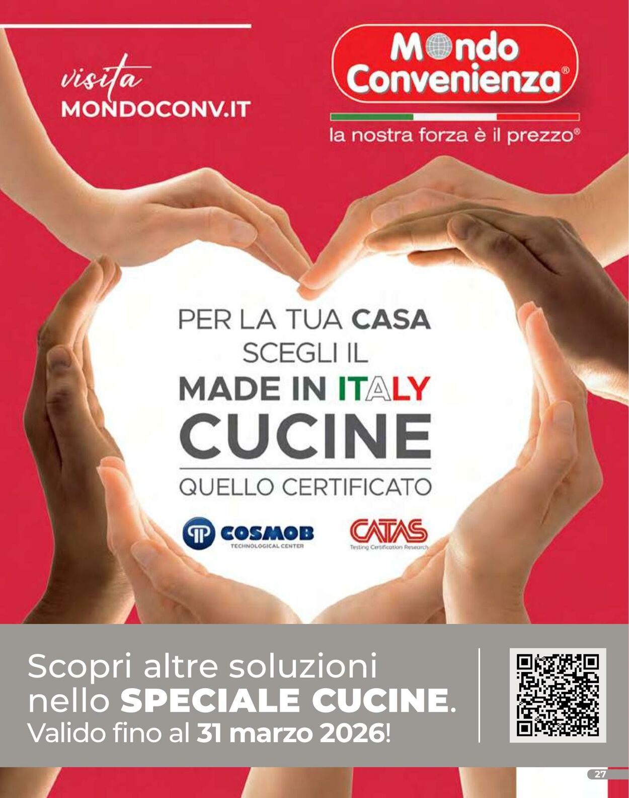 Volantino Mondo Convenienza 01.01.2026 - 22.03.2026