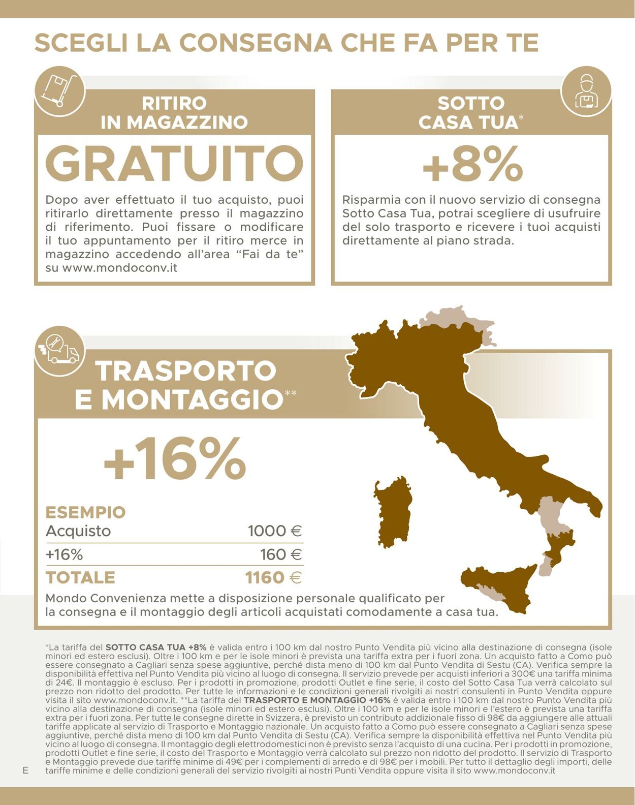 Volantino Mondo Convenienza 01.01.2025 - 01.03.2025