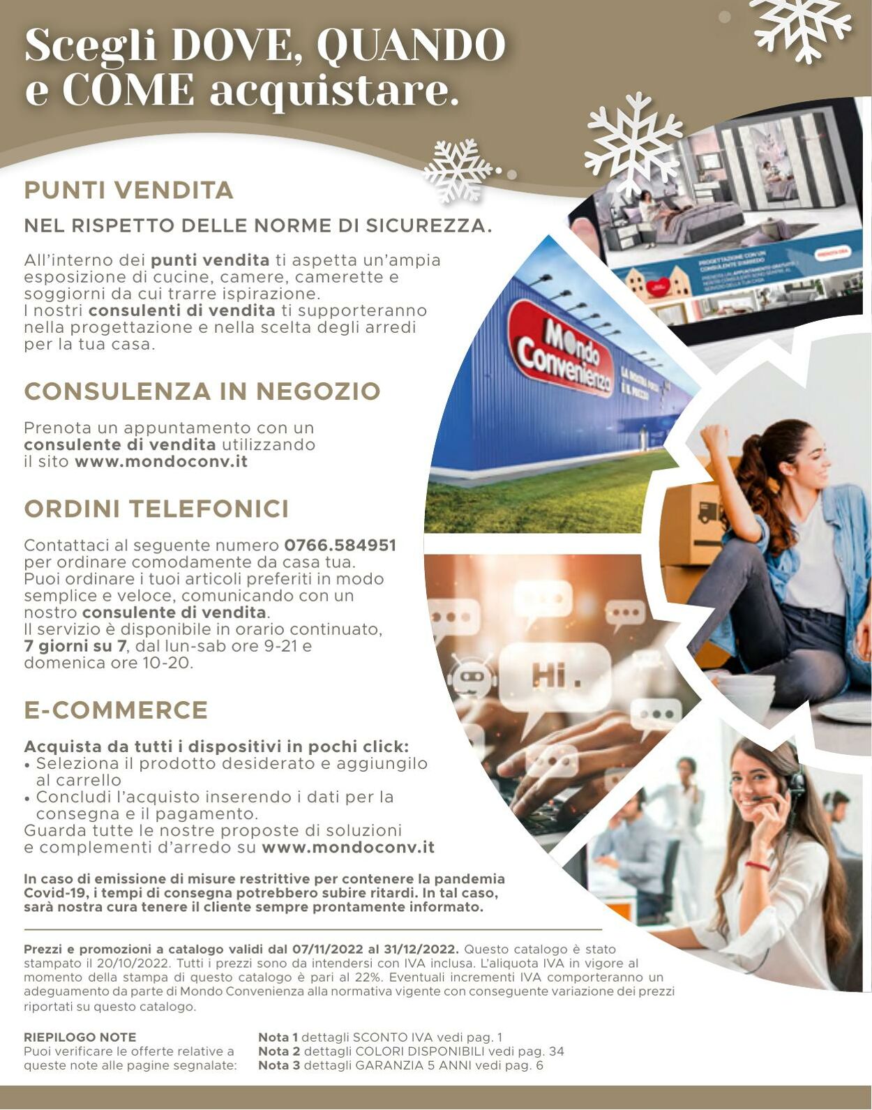 Volantino Mondo Convenienza 08.11.2022 - 31.12.2022