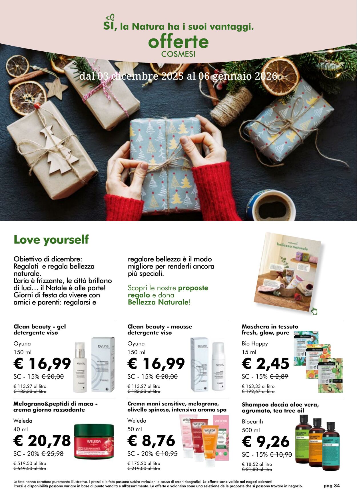 Volantino NaturaSì 01.12.2025 - 01.01.2026