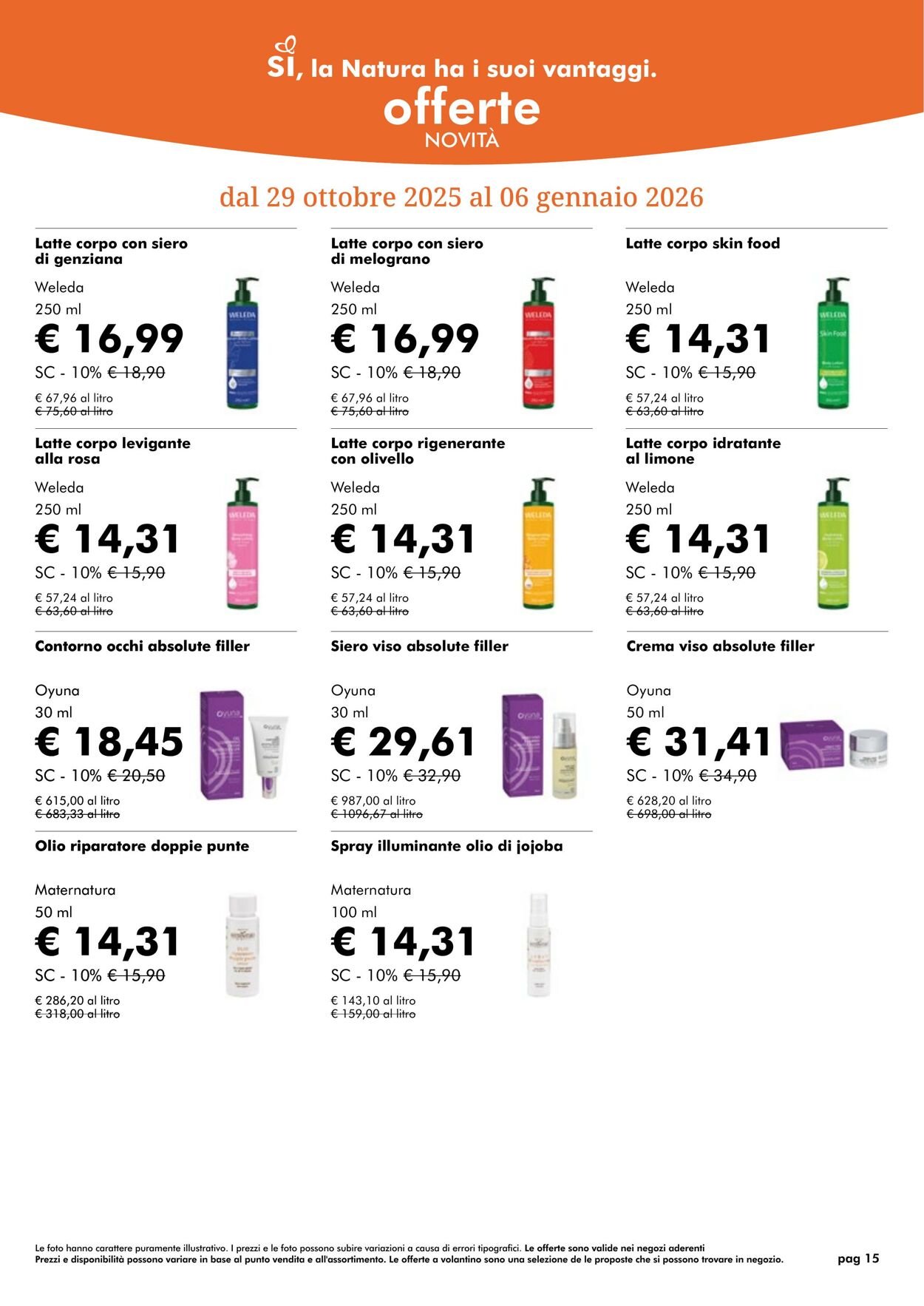 Volantino NaturaSì 01.12.2025 - 01.01.2026