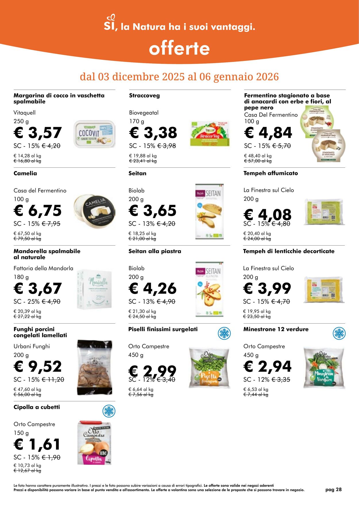 Volantino NaturaSì 01.12.2025 - 01.01.2026