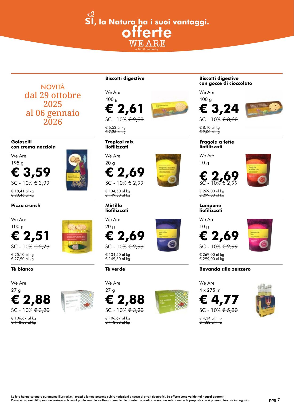 Volantino NaturaSì 01.12.2025 - 01.01.2026