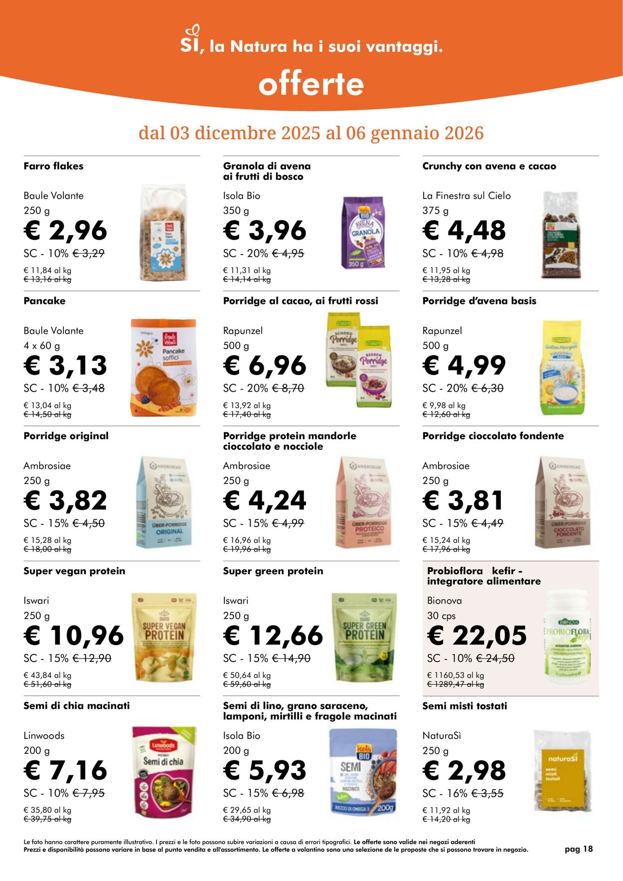 Volantino NaturaSì 01.12.2025 - 01.01.2026