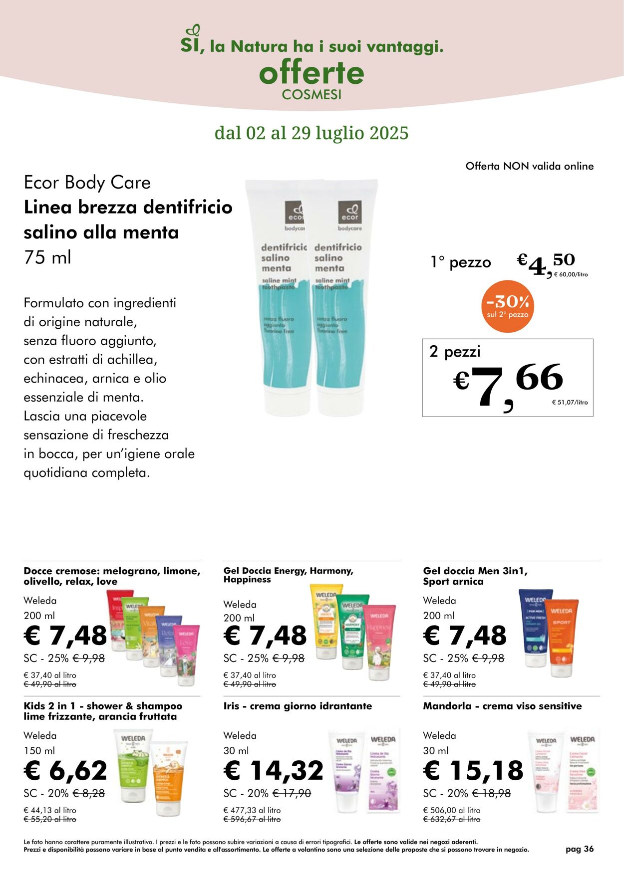 Volantino NaturaSì 01.07.2025 - 31.07.2025