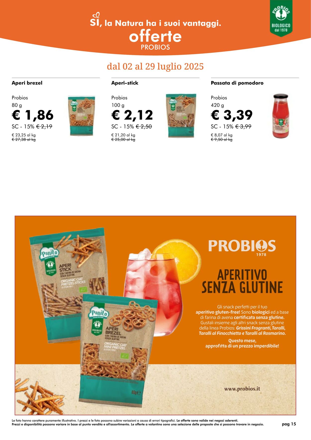 Volantino NaturaSì 01.07.2025 - 31.07.2025