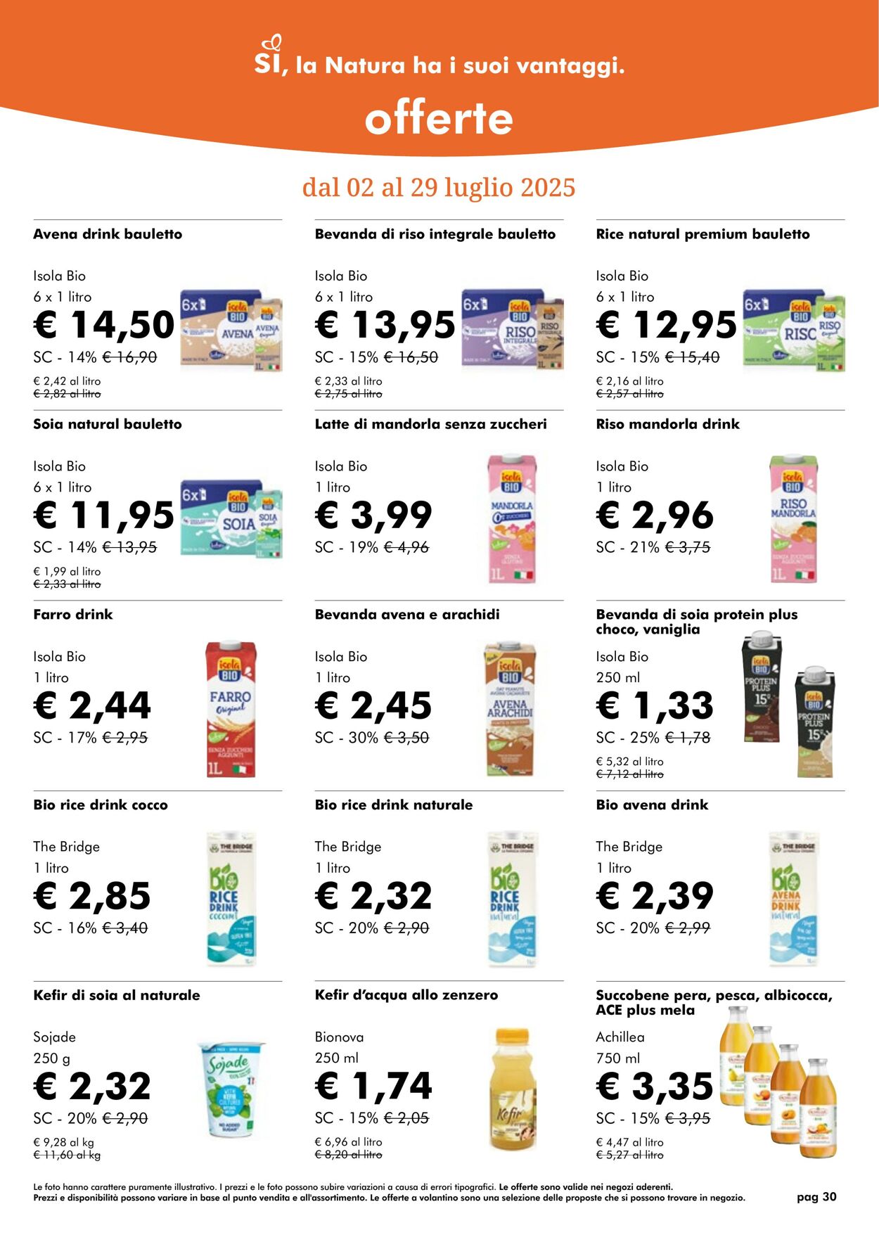 Volantino NaturaSì 01.07.2025 - 31.07.2025