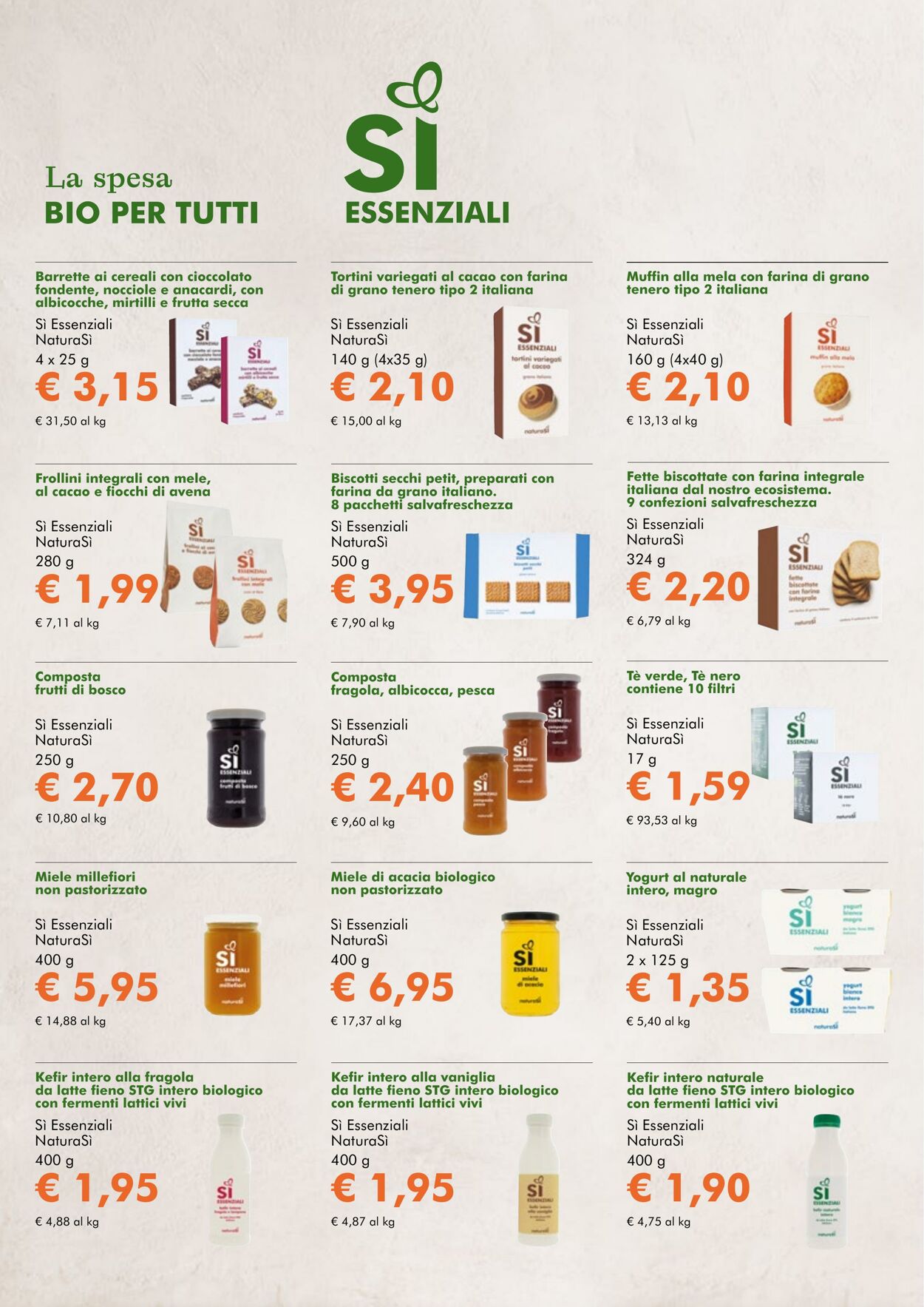 Volantino NaturaSì 01.07.2025 - 31.07.2025