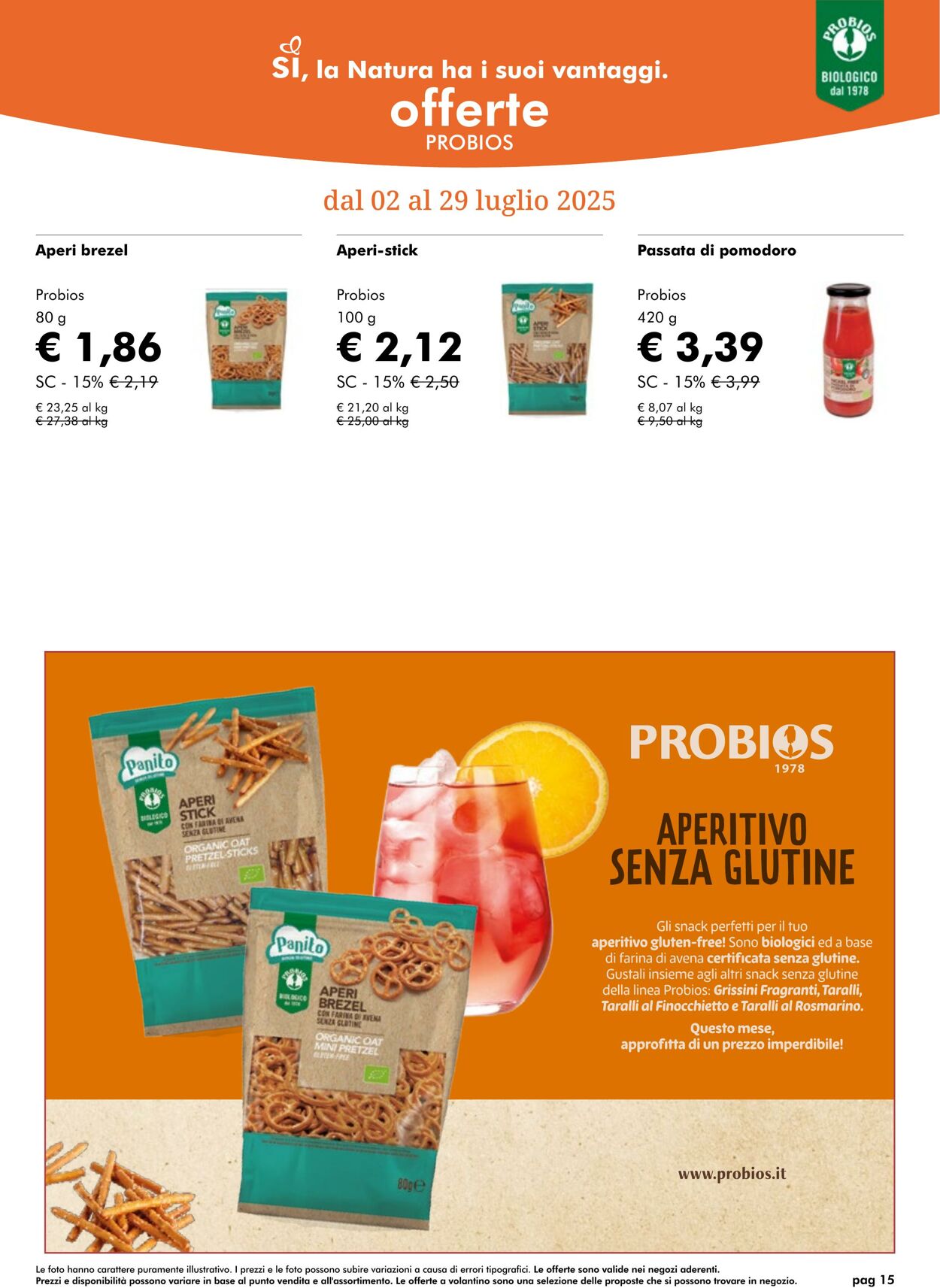 Volantino NaturaSì 01.07.2025 - 31.07.2025