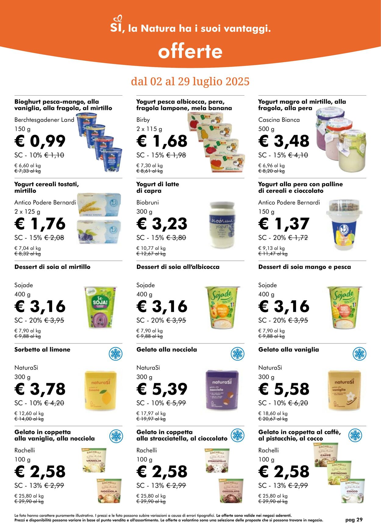 Volantino NaturaSì 01.07.2025 - 31.07.2025