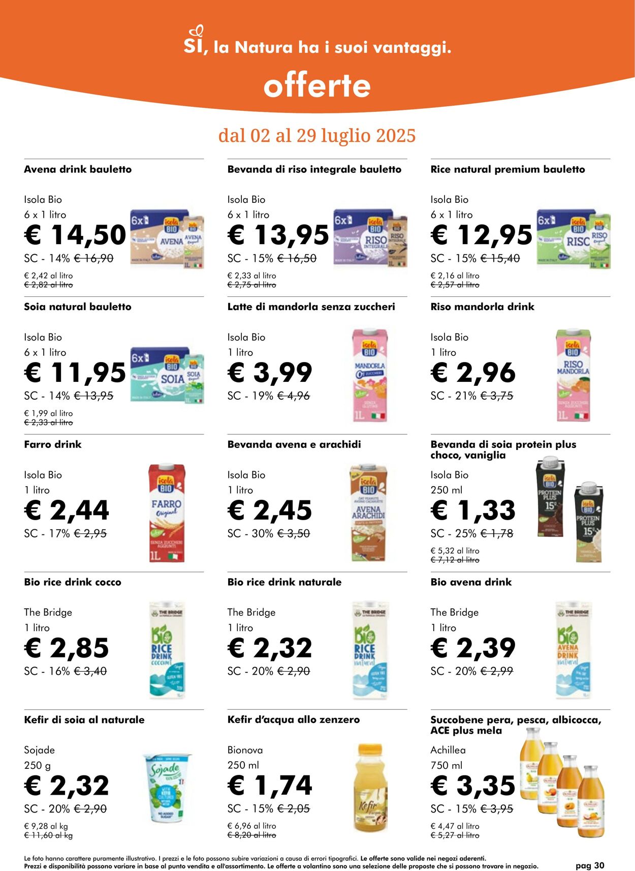 Volantino NaturaSì 01.07.2025 - 31.07.2025