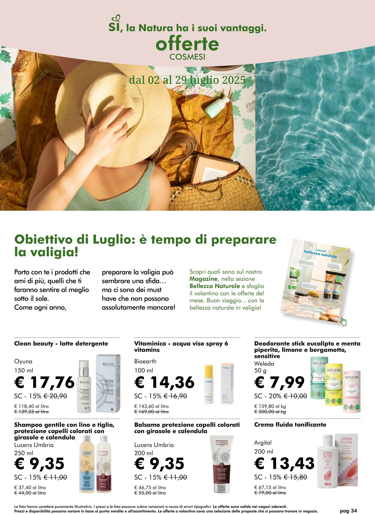 Volantino NaturaSì 01.07.2025 - 31.07.2025