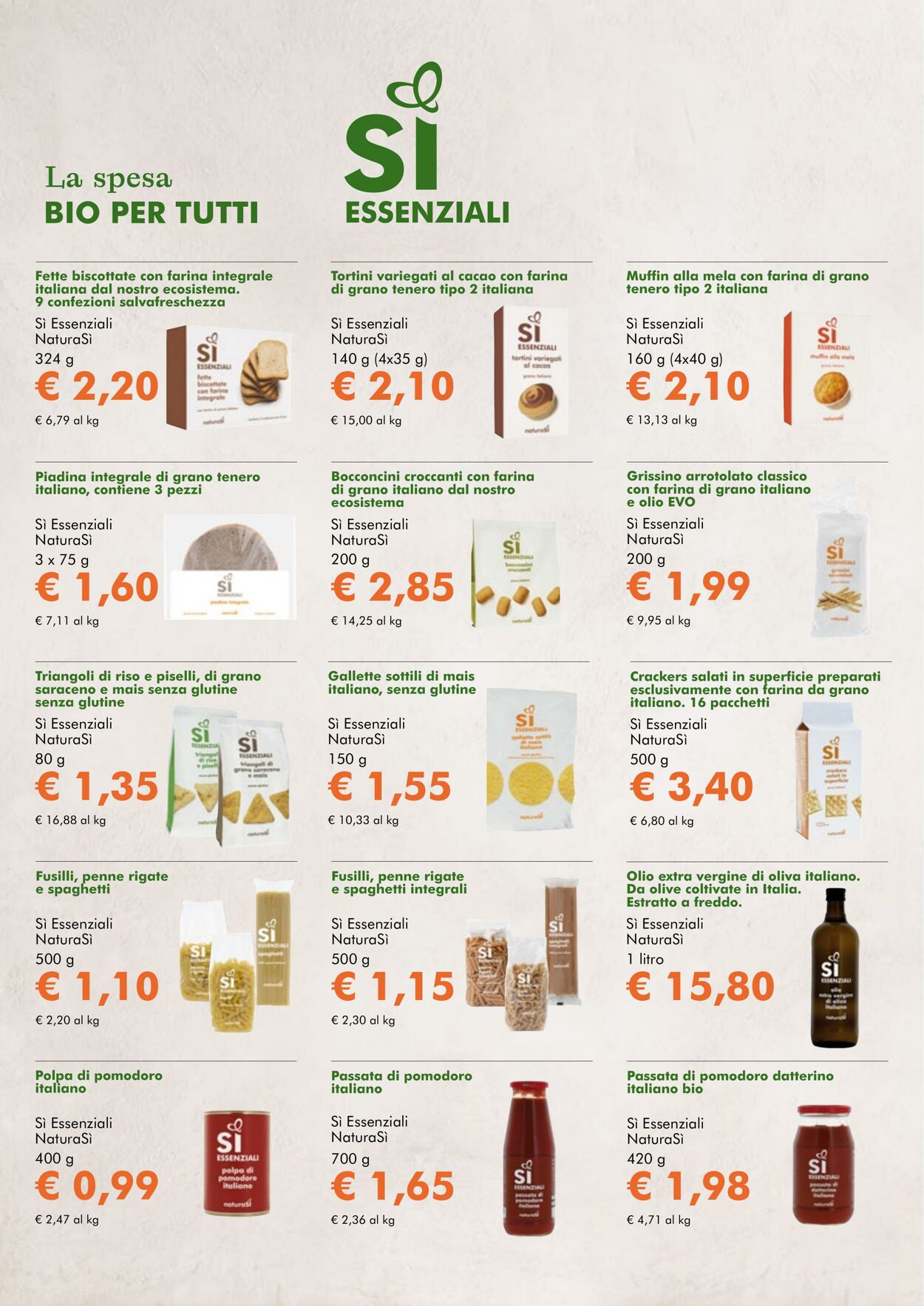 Volantino NaturaSì 01.09.2025 - 30.09.2025