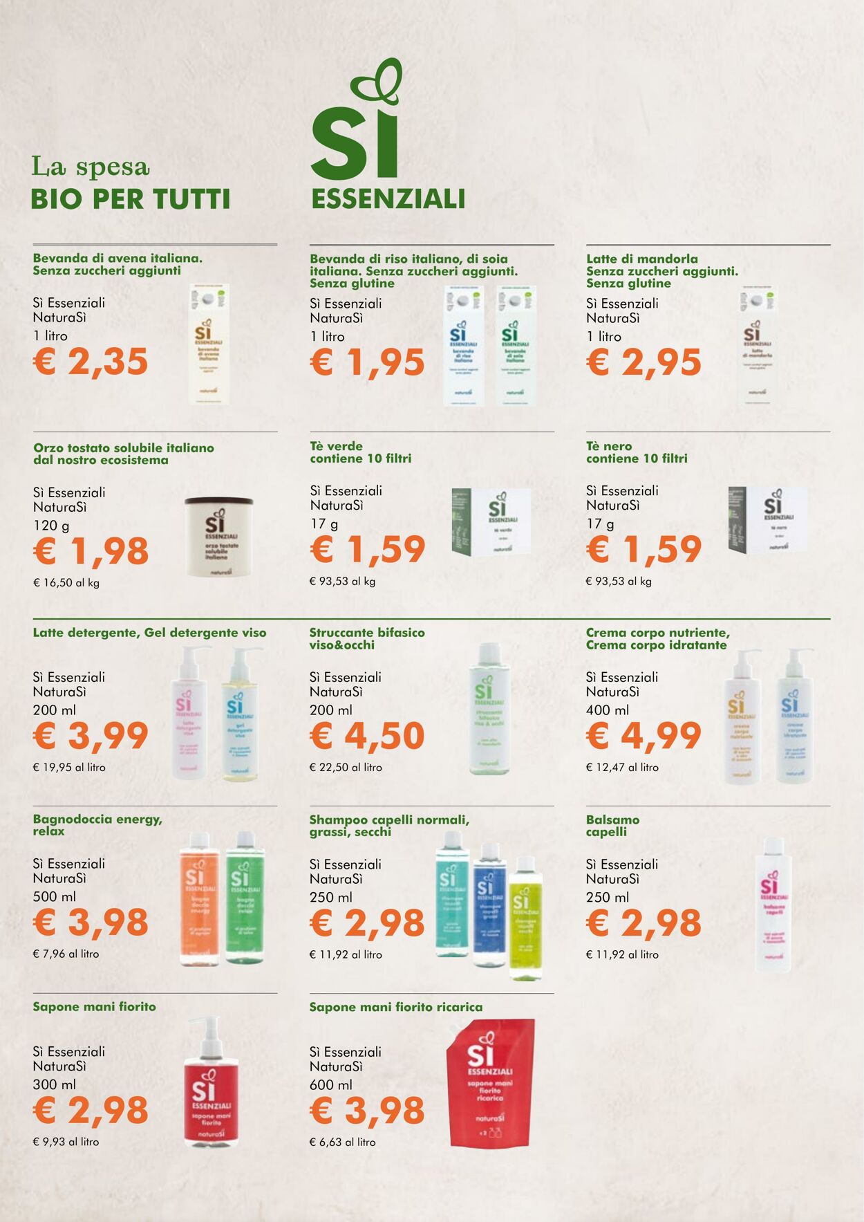 Volantino NaturaSì 01.09.2025 - 30.09.2025