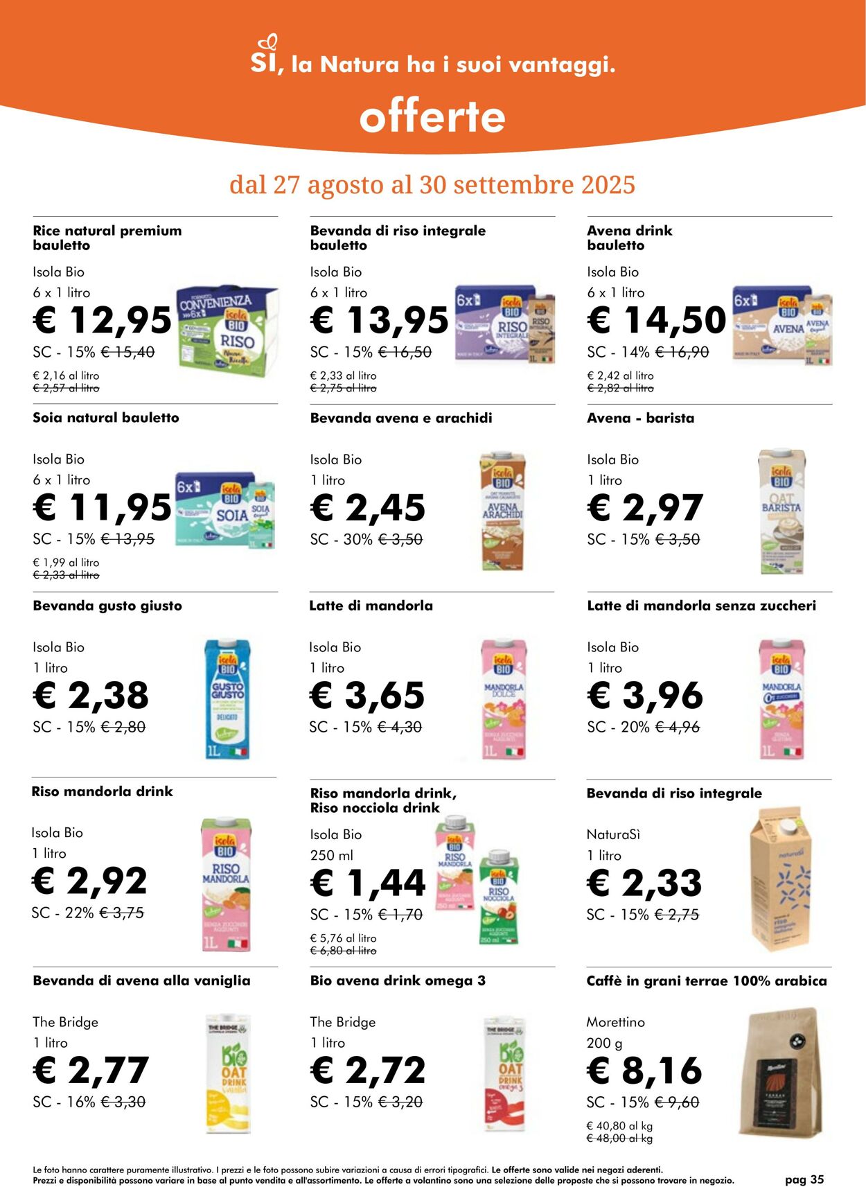 Volantino NaturaSì 01.09.2025 - 30.09.2025