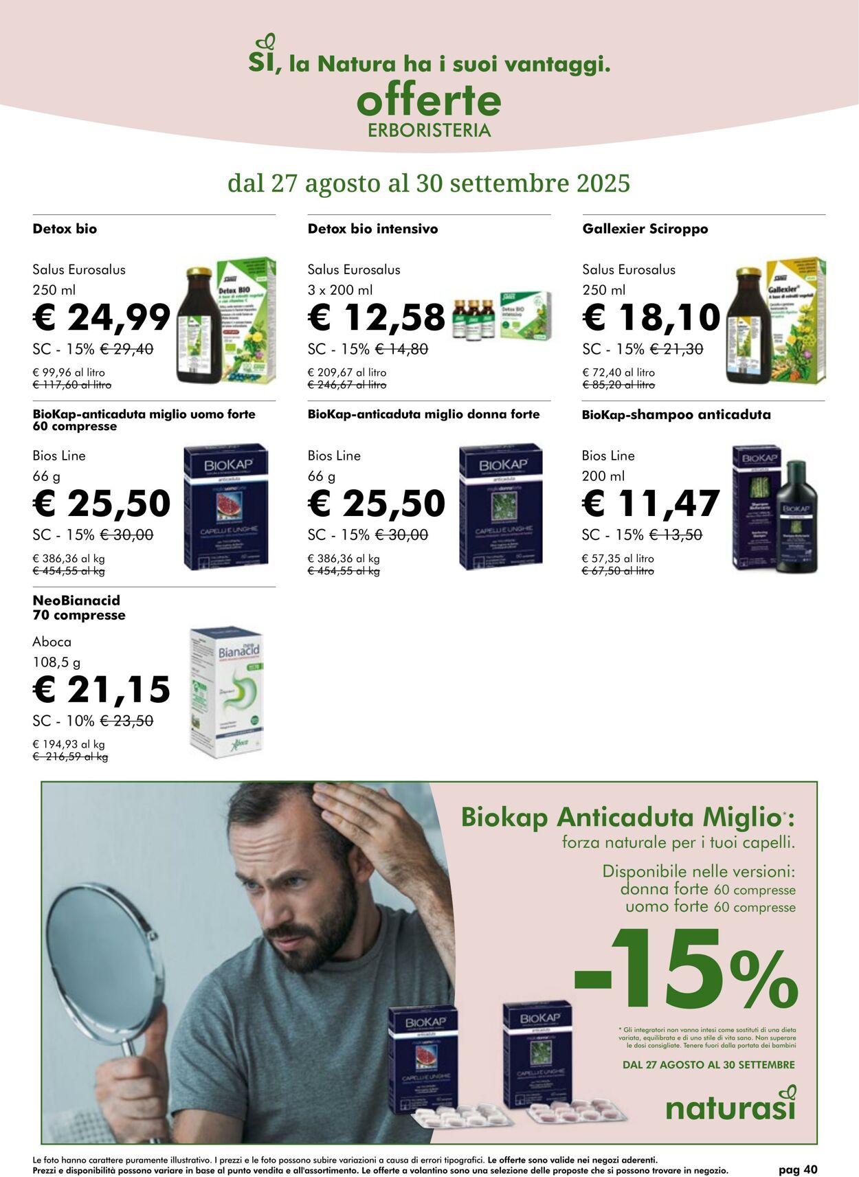 Volantino NaturaSì 01.09.2025 - 30.09.2025