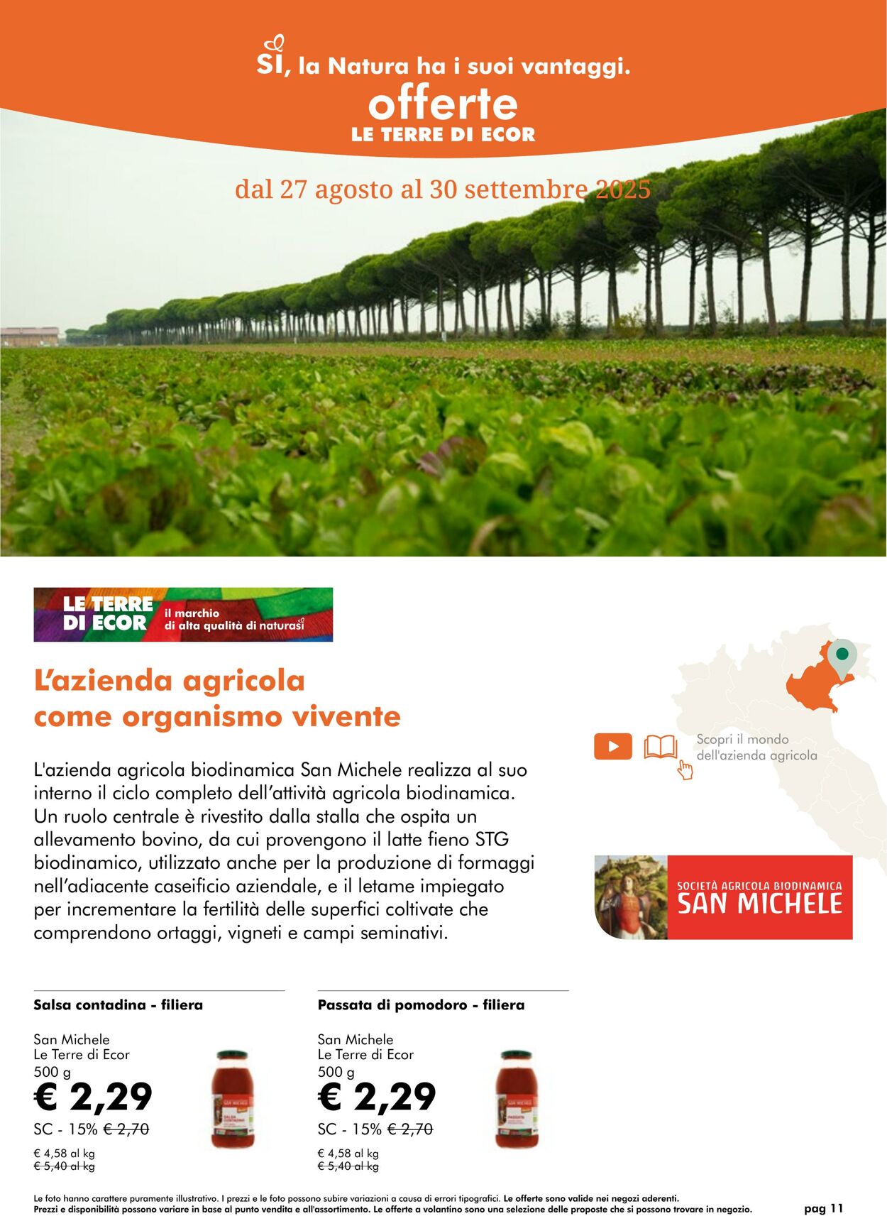 Volantino NaturaSì 01.09.2025 - 30.09.2025