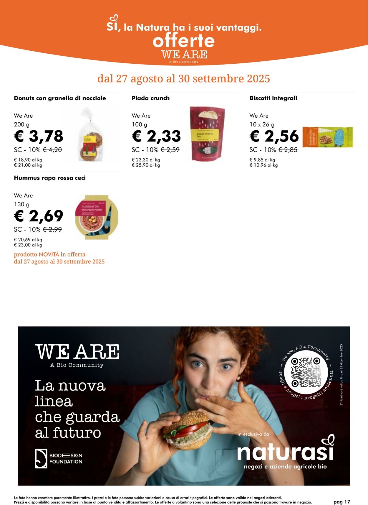 Volantino NaturaSì 01.09.2025 - 30.09.2025