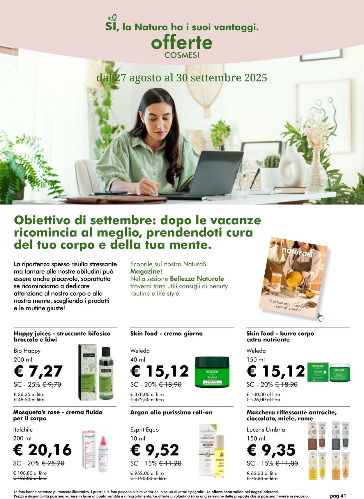 Volantino NaturaSì 01.09.2025 - 30.09.2025