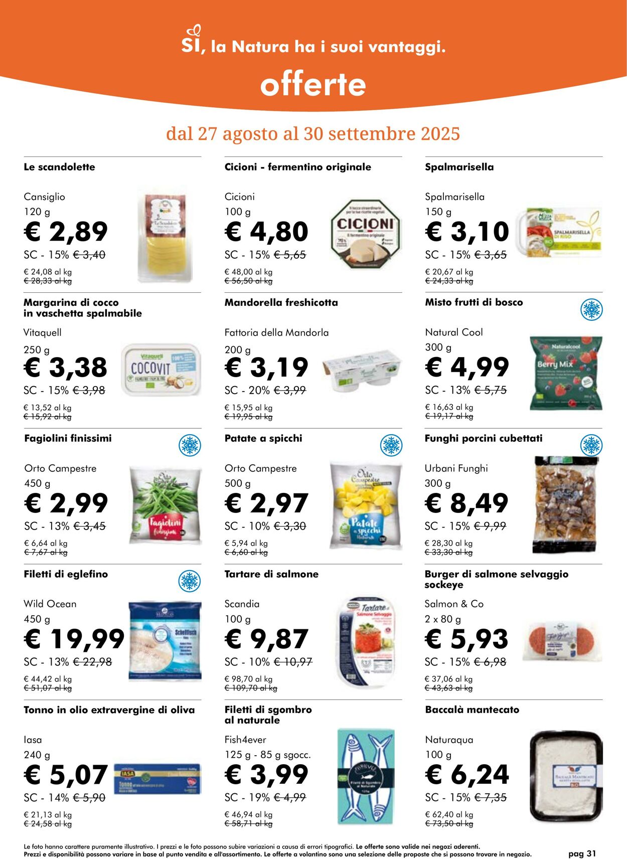 Volantino NaturaSì 01.09.2025 - 30.09.2025